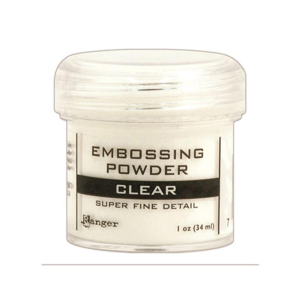 Super Fine Detail Embossing Powder, Clear