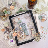 Prima Marketing Paper Flowers 9/Pkg, Floral Splendor, In The Moment (668341)