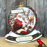 Katy Sue, Die Cut Decoupage,Santa & Rudolph Bauble (pack of 3)