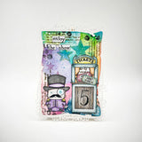 AALL & Create, #1206, The Big Top, A6 Clear Stamps, Designed by Janet Klein