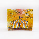 AALL & Create, #1206, The Big Top, A6 Clear Stamps, Designed by Janet Klein