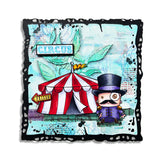 AALL & Create, #1206, The Big Top, A6 Clear Stamps, Designed by Janet Klein