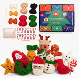 Red Heart Advent Calendar Kit, 6 Made, 6 To Make