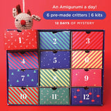 Red Heart Advent Calendar Kit, 6 Made, 6 To Make