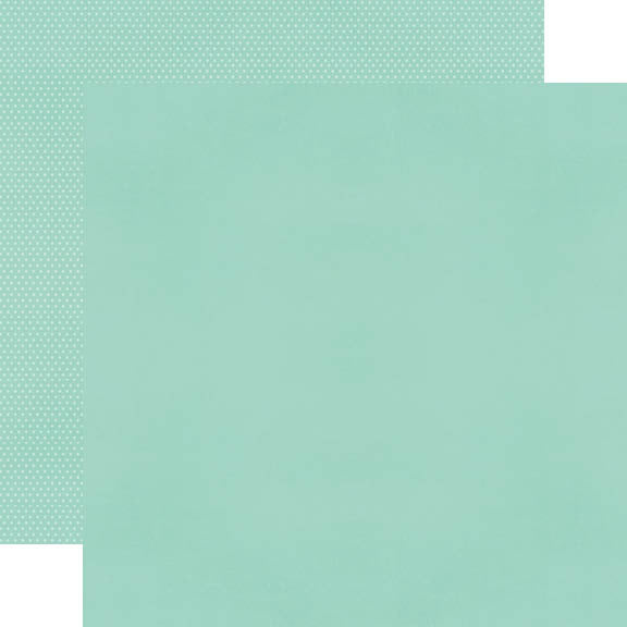 Simple Stories Color Vibe Double-Sided Cardstock 12"X12", Robin's Egg