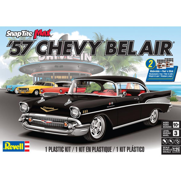 Revell Plastic Model Kit, '57 Chevy Bel Air 1:25