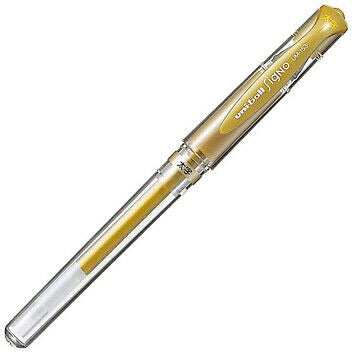 Uni-Ball, Signo Gelstick Pen, .7mm - Gold