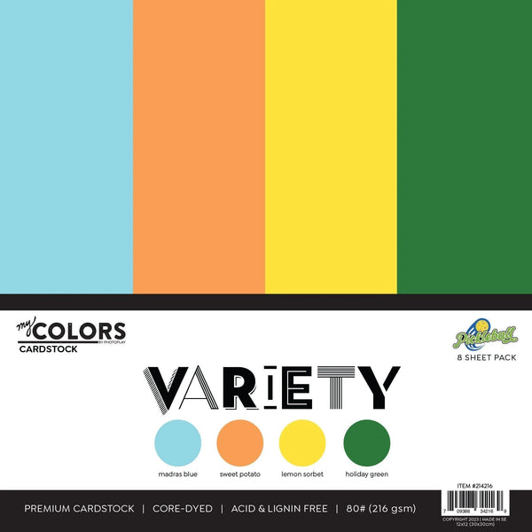 PhotoPlay Cardstock Variety Pack 8/Pkg, Pickleball