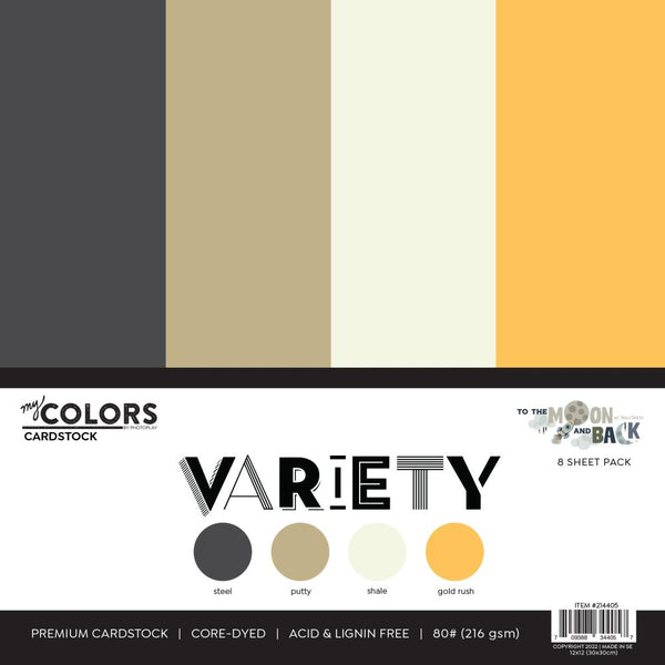 PhotoPlay Cardstock Variety Pack 8/Pkg, To The Moon And Back