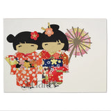 i-crafter Dies by Lynda Kanase, Kokeshi Dress Up