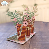 Elizabeth Craft Metal Dies, 3D Modern Vases (2248)