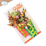 Elizabeth Craft Metal Dies, 3D Modern Vases (2248)