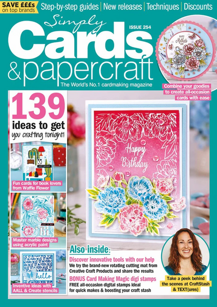 Simply Cards & Papercraft Magazine, Issue 254
