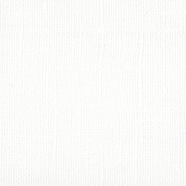 Bazzill Mono Cardstock 12"X12", Classic White/Canvas