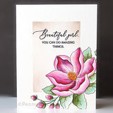 Penny Black, Clear Stamps, 5"x 6.5", Dreams Blossom (31-131)
