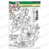 Penny Black, Clear Stamps, 5"x 6.5", Dreams Blossom (31-131)