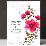 Penny Black, Clear Stamps, 5"x 6.5", Birthday Wishes (31-141)