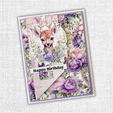 Paper Rose, 6"x8" Cut Aparts Paper Pack, Lavender & Roses (#32280)