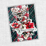 Paper Rose, Embossed Die Cuts, Jolly Holidays 1.0