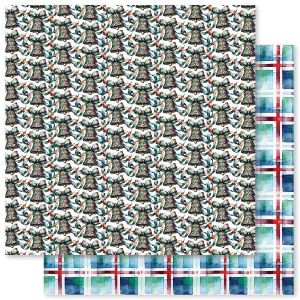 Paper Rose, 12"X12" Double-Sided Patterned Paper, Christmas Cheer F