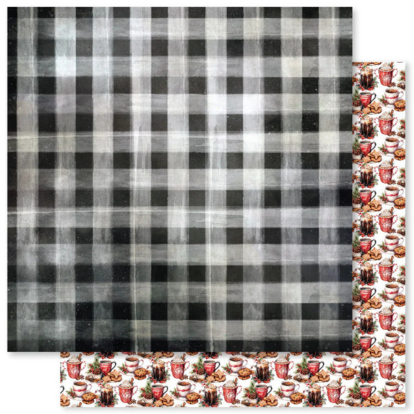Paper Rose, 12"X12" Double-Sided Patterned Paper, Jolly Holidays Basics B