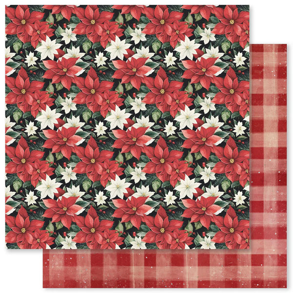 Paper Rose, 12"X12" Double-Sided Patterned Paper, Jolly Holidays Basics F