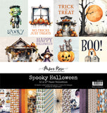 Paper Rose, 12X12 Paper Collection, Spooky Halloween