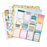American Crafts Double-Sided Paper Pad 12"X12" 48/Pkg, Vicki Boutin, Where To Next