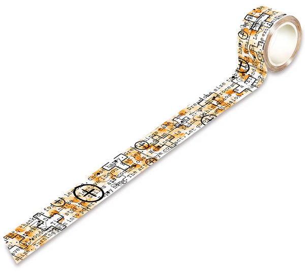 AALL & Create, Washi Tape, #39, Scriptual