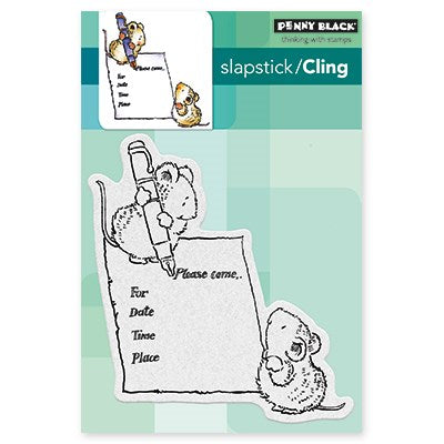 Penny Black, Cling Stamp, You’re Invited (40-463)