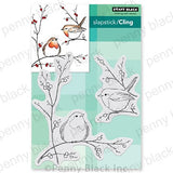 Penny Black, Cling Stamp, Feathered Friends (40-910)