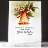 Penny Black Cling Stamps, Ringing (40-937)