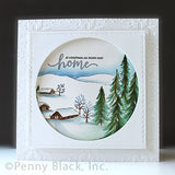 Penny Black, Cling Stamp, Rural Winter (40-944)