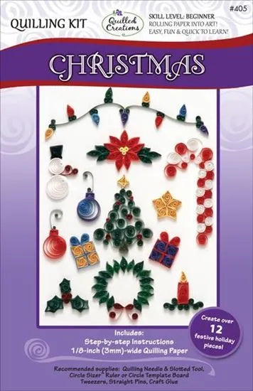 Quilled Creations Quilling Kit, Christmas