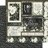 Graphic 45 Double-Sided Paper Pad 8"X8" 24/Pkg, P.S. I Love You