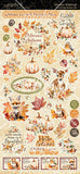 Graphic 45 Sticker Set, Autumn Greetings
