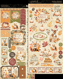Graphic 45 Sticker Set, Autumn Greetings