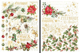 Graphic 45 Rub-On Transfers, Merry & Bright