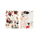 Graphic 45 Rub-On Transfers, Curiouser & Curiouser (4502943)