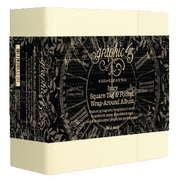 Graphic 45 Wrap Around Album, Square Tag & Pocket (#4502963)
