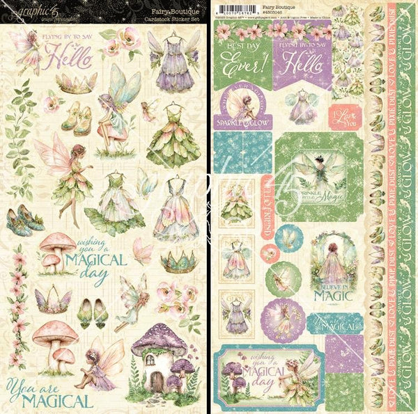 Graphic 45 Sticker Set, Fairy Boutique (4503046)