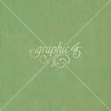 Graphic 45, Fairy Boutique Double-Sided Cardstock 12"X12", Spring Green Pattern & Solid (4503055)