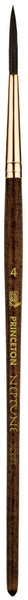 Princeton Artist Brush, Neptune Synthetic Squirrel Brush, Script Liner - 4 (for Watercolor)