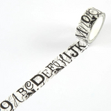 AALL & Create, Washi Tape, #57, Scribblack