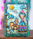 AALL & Create, Washi Tape, #58, Scribbolour