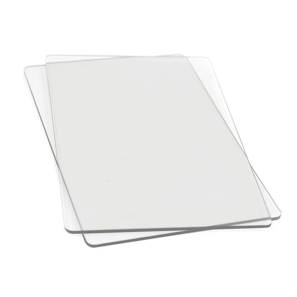 Sizzix BIGkick/Big Shot/Vagabond Cutting Pads 1 Pair, Clear, Standard 8.75"X6.125"X.125" (655093)