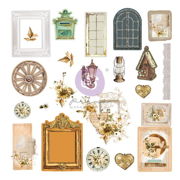 Prima Marketing, In The Moment, Cardstock Ephemera 46/Pkg (664084)