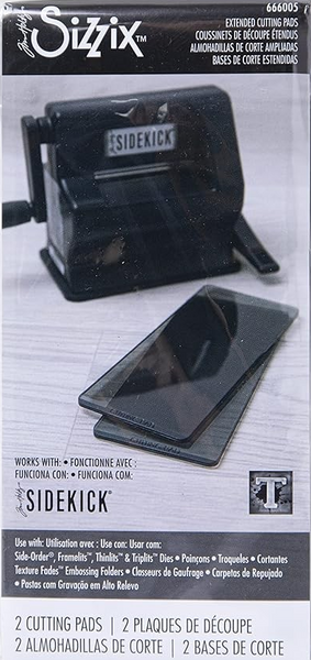 Sizzix Sidekick Cutting Pads 1 Pair By Tim Holtz Extended