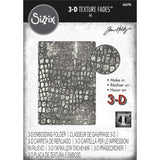 Sizzix 3D Texture Fades Embossing Folder By Tim Holtz, Reptile (#666296)