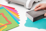 Sizzix Surfacez Revealz Sandable A4 Cardstock 40/Pkg, Jewel